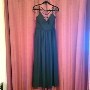 Black Bisou Bisou size 10 maxi dress